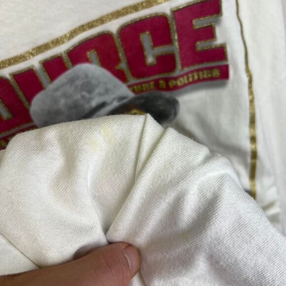 Vintage 90s Notorious BIG The Souce Magazine Shirt Biggie Smalls Size 5XL - Picture 6 of 8